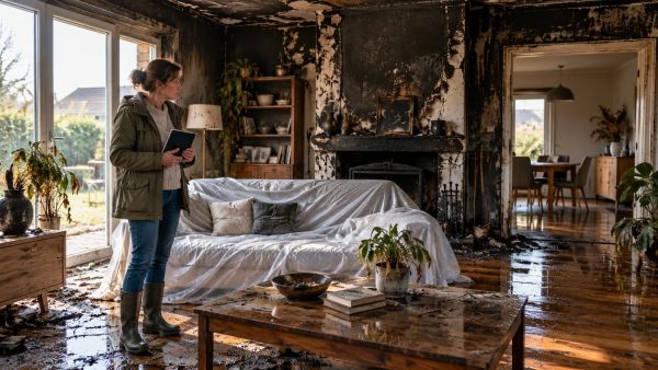 Comment estimer les coûts de vos dommages après un incendie